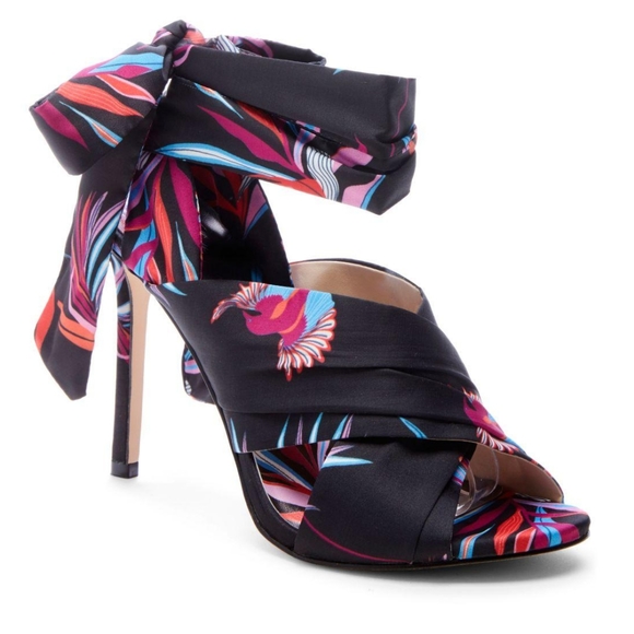 Jessica Simpson Shoes - Jessica Simpson Jestella Scarf Tie Heeled Sandals Size 7